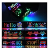 Katlanabilir Usb Led Matrix Panel 7*17 cm.