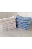 12 Adet Çok Amaçlı El Havlusu Seyahat Havlusu Okul Havlusu Abdest Havlusu 30x30 Cm
