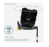 Maxi-Cosi Emerald 360 Pro I-Size Dünyanın Ilk Kızaklı, Araç Dışına Çıkabilen Isofix'li 360 Dönebilir Yatabilir 0-36 kg Bebek Oto Koltuğu