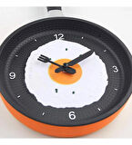 Mobgift Tava Konseptli Duvar Saati Yeşil