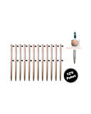 Ahşap Çit Direği 120 cm 12'li Paket