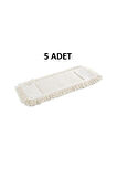 Nemli Mop Bezi Zincir Mob Yedek Bezi 50 Cm 5 Adet