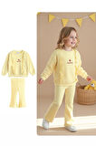 Miniğimin Cicileri Uncrn Fisto Detaylı Kız Çocuk 2 li Takım - Sarı