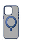 IPHONE 15 PRO Momax ROLLER Seri  360 ° döner Standlı Magsafe Kılıf