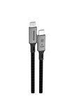 Elit | USB-C - USB-C Örgülü Kablo 100W (USB3.2 - 2m Desteği)