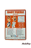1+ Çocuklar için eğitici ilk puzzle 14 parça turuncu renk - Hayvanlar