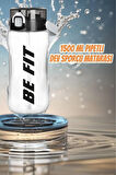 Watermode 1500 ML Dev Sporcu Su Matarası. Evde/Okulda/İşte