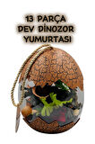 Dev Dinozor Yumurtası 13 Parça Dinozor Figür Seti