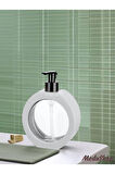 350 ml Tezgah Üstü Oval Banyo / Mutfak Sıvı Sabunluk | Banyo / Mutfak / Bulaşık / Lavabo/Deterjanlık