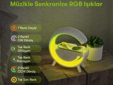 midi Newface YR-909 Kablosuz Şarj Standlı Rgb Kablosuz Hoparlör midi-909