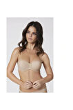 2550 Desteksiz Straplez Şeffaf Askılı Sütyen