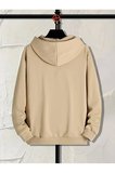 Cherry Baskılı Kapüşonlu Sweatshirt