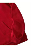 Dreams Yazı Baskılı Kapüşonlu Sweatshirt