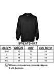Unisex Malibu Baskılı Sweatshirt