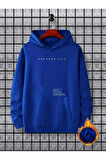 New York City2 Baskılı Kapüşonlu Sweatshirt
