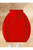 Perfectly Baskılı Kapüşonlu Sweatshirt