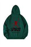 Unisex Spirit Baskılı Sweatshirt