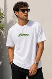 escape tasarım %100 pamuk unisex basic tişört