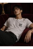 paris tasarım %100 pamuk unisex basic tişört