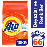 Alo Matik Beyazlar ve Renkliler 10 kg 2'li Paket Toz Çamaşır Deterjanı