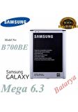 Samsung Galaxy Mega 6.3 Batarya B700Be i9200 i9205 Uyumlu Batarya