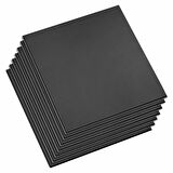 Oto ses ve ısı izolasyon yapışkanlı 6 mm 50x50 kauçuk levha 0,25m2 