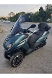 Peugeot Metropolis 400 Siperlik Ön Cam 2021 2024 Model 68cm Açıkfüme Renkli 4mm