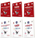 Limit 2025 9. Sınıf Türk Dili + Tarih+ Coğrafya Kaf + Soru Seti 6 Kitap Güncel Müfredat