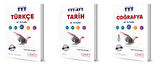 Limit Tyt Türkçe + Tarih + Coğrafya El Kitabı Seti 3 Kitap 2024