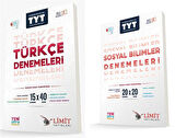 Limit Tyt Türkçe + Sosyal Bilimler Deneme Seti 2 Kitap 2024