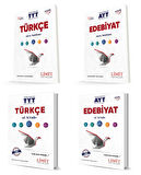 Limit Tyt Türkçe + Ayt Edebiyat El Kitabı + Soru Seti 4 Kitap 2024