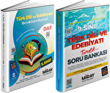 Miray 2025 9. Sınıf Türk Dili Ders Anlatım Fasikülleri + Tematik Soru Seti 2 Kitap