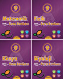 Endemik 2026 9. Sınıf Matematik + Fizik + Kimya + Biyoloji Soru Seti 4 Kitap Güncel Müfredat