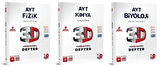 3D Yayınları 2024 Ayt Fizik + Kimya + Biyoloji Video Destekli Defteri Seti 3 Kitap