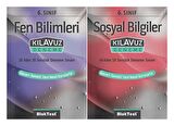 Bloktest 6. Sınıf Fen Bilimleri + Sosyal Bilgiler Kılavuz Deneme Seti 2 Kitap 2023