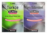 Bloktest 7. Sınıf Türkçe + Fen Bilimleri Kılavuz Deneme Seti 2 Kitap 2023