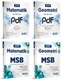 Eğitim Vadisi Tyt Matematik + Geometri Pdf + Msb Seti 4 Kitap 2023