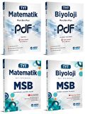 Eğitim Vadisi Tyt Matematik + Biyoloji Pdf + Msb Seti 4 Kitap 2023
