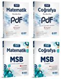 Eğitim Vadisi Tyt Matematik + Coğrafya Pdf + Msb Seti 4 Kitap 2023