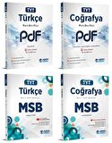 Eğitim Vadisi Tyt Türkçe + Coğrafya Pdf + Msb Seti 4 Kitap 2023