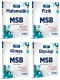 Eğitim Vadisi Tyt Matematik + Fizik + Kimya + Biyoloji Msb Seti 4 Kitap 2023