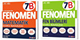 Fenomen Okul 2025 7. Sınıf Matematik + Fen Bilimleri B Serisi Soru Seti 2 Kitap