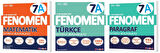 Fenomen Okul 2025 7. Sınıf Matematik + Türkçe + Paragraf A Serisi Soru Seti 3 Kitap