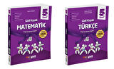 Gizli 2025 5. Sınıf Matematik + Türkçe Gizli Kuşak Serisi Seti 2 Kitap
