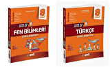 Gizli 2025 8. Sınıf Lgs Fen Bilimleri + Türkçe Usta İşi Soru + Kavram Haritası Seti 2 Kitap