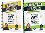 Kr Akademi 2025 Tyt Ayt Betül 28 Günde Biyoloji Video Kamp Kitabı Seti 2 Kitap
