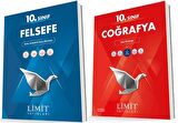 Limit 10. Sınıf Felsefe + Coğrafya Soru Bankası Seti 2 Kitap 2023