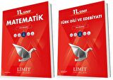 Limit 11. Sınıf Matematik + Edebiyat Soru Bankası Seti 2 Kitap 2023