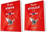 Limit 11. Sınıf Kimya + Biyoloji Soru Bankası Seti 2 Kitap 2023
