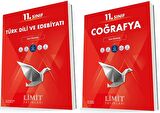 Limit 11. Sınıf Edebiyat + Coğrafya Soru Bankası Seti 2 Kitap 2023